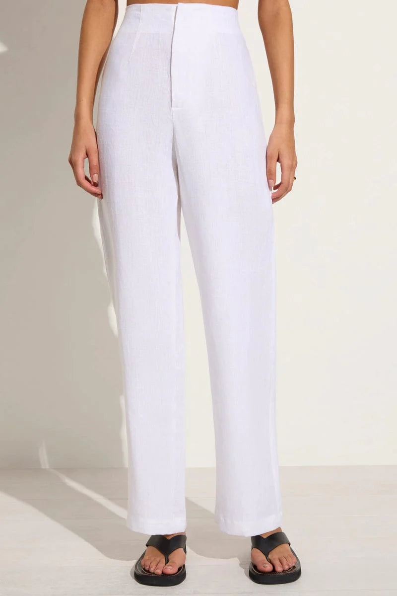 ISOTTA PANT WHITE - FAITHFULL THE BRAND