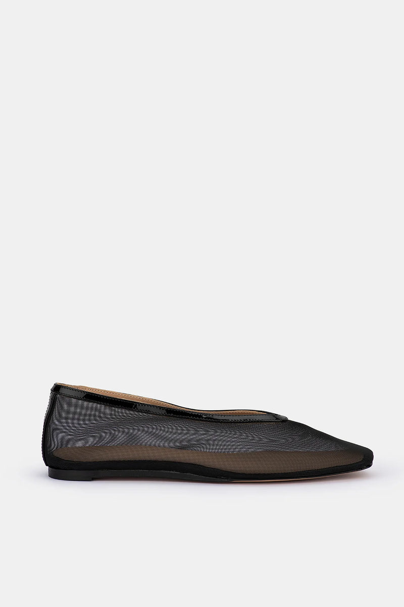 MAISON SLIPPER BLACK MESH - DEPT. OF FINERY