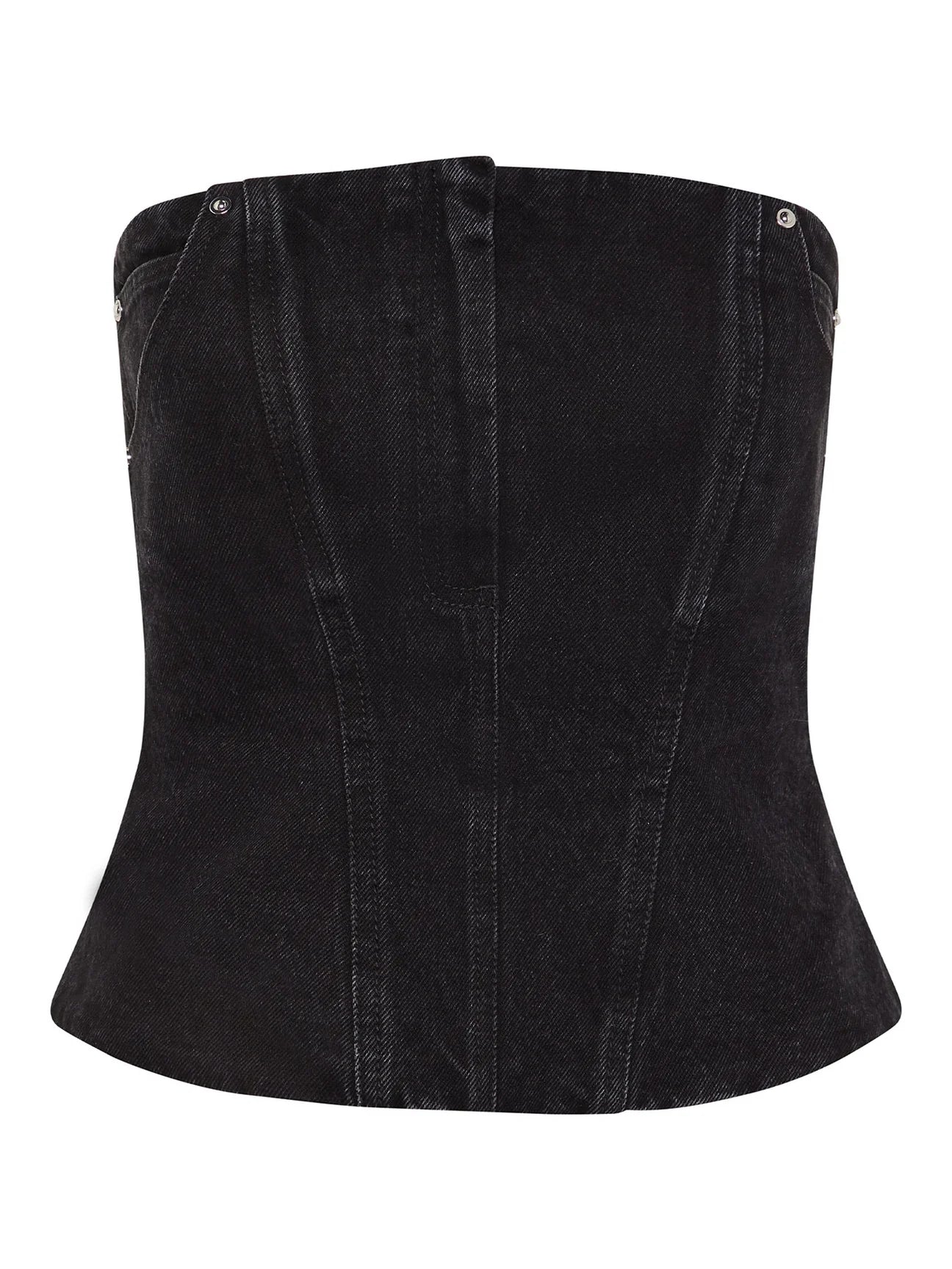 JO BODICE BLACK DENIM