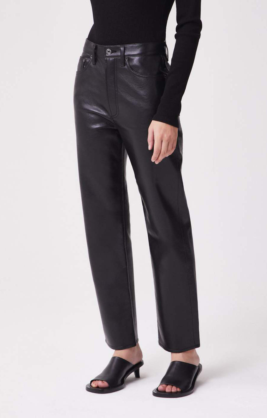 90S PINCH WAIST LEATHER