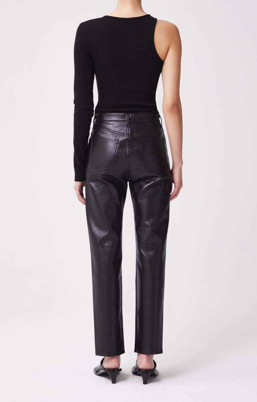 90S PINCH WAIST LEATHER