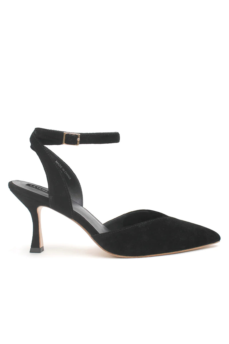 BIANCA HEEL 0090 BLACK - LA TRIBE