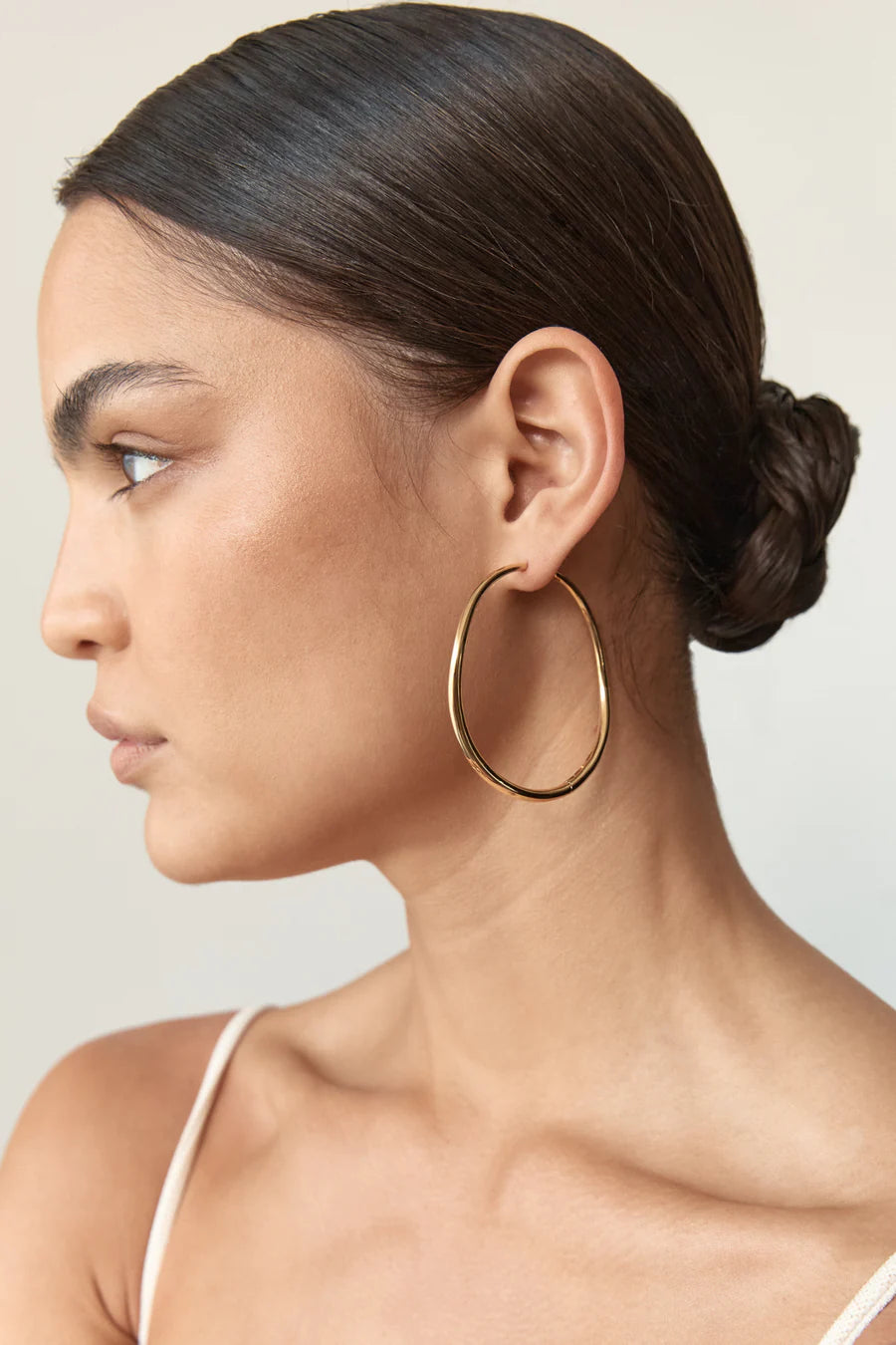 MOMENTO XL HOOPS GOLD