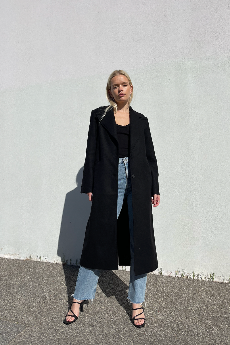 PALOMA COAT BLACK - VIKTORIA + WOODS